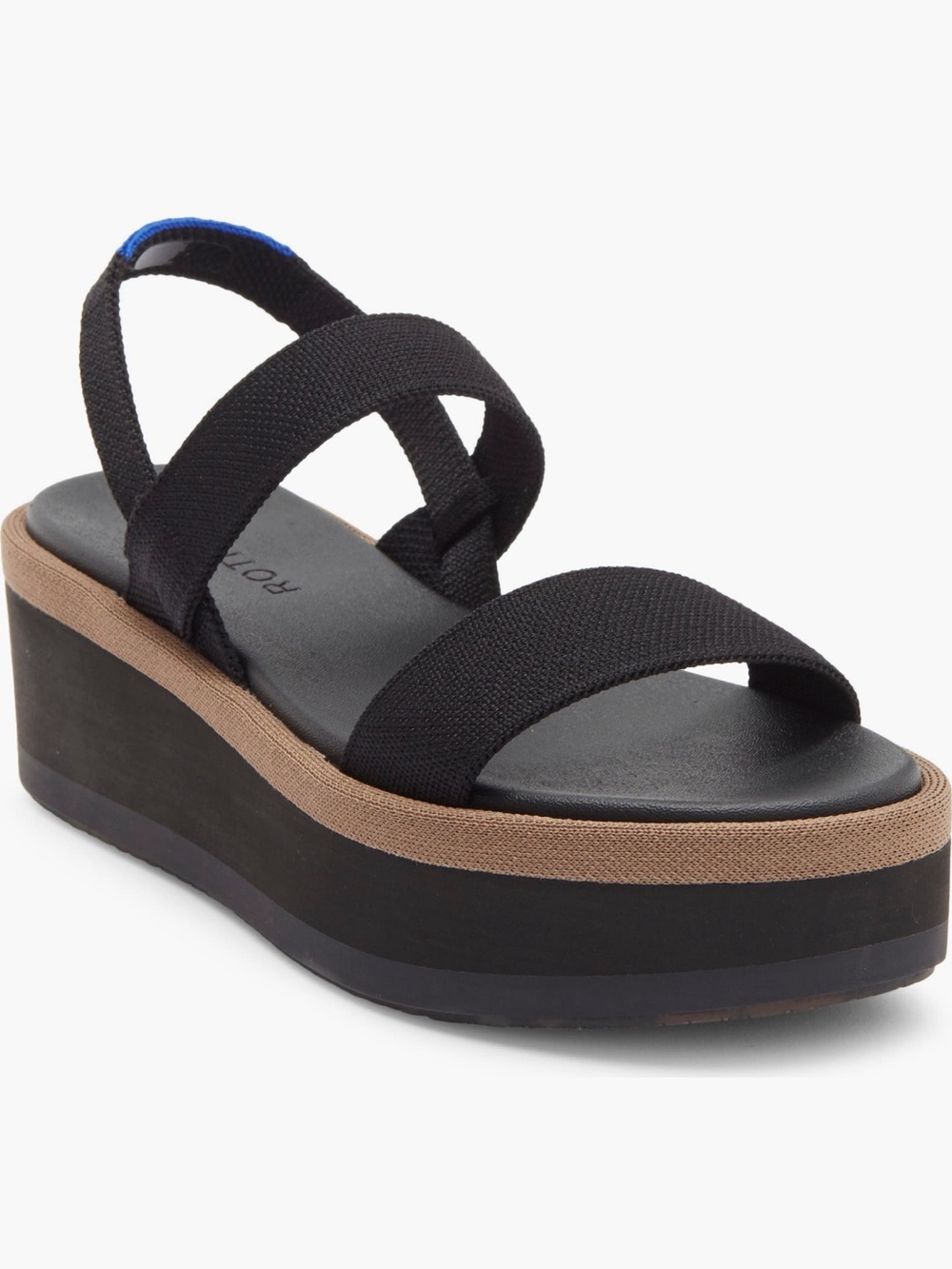 New Rothy's Slingback Platform Wedge Sandal - Picture 8 of 10